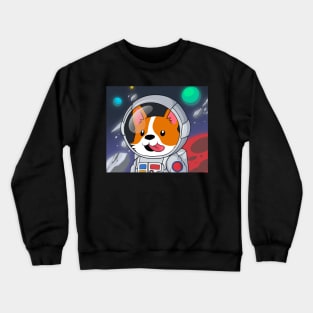 Astronaut Corgi Crewneck Sweatshirt